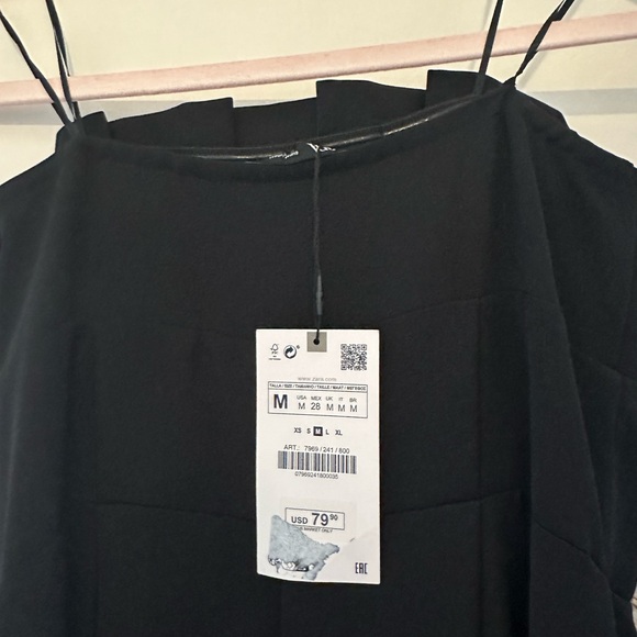 NWT Zara Women’s Strapless Long Jumpsuit - Picture 8 of 9